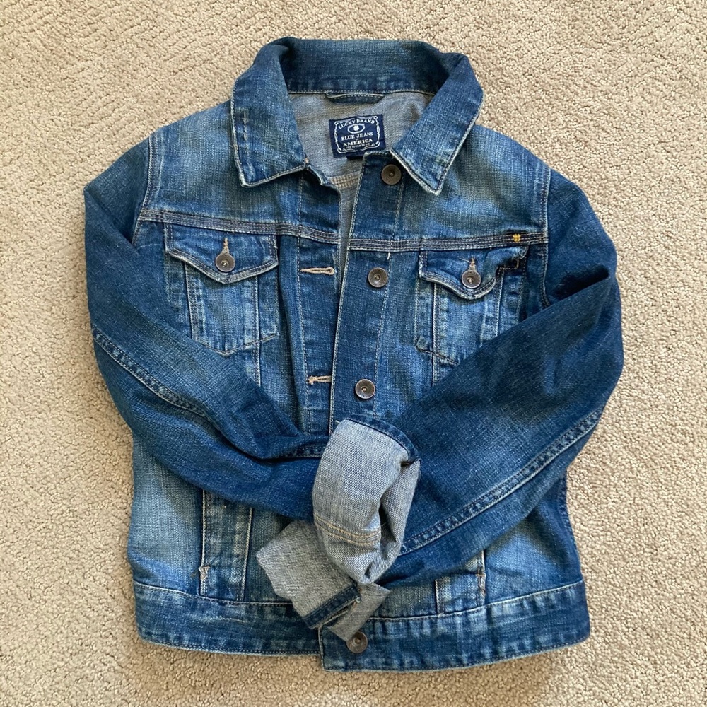 LUCKY BRAND denim jacket size S